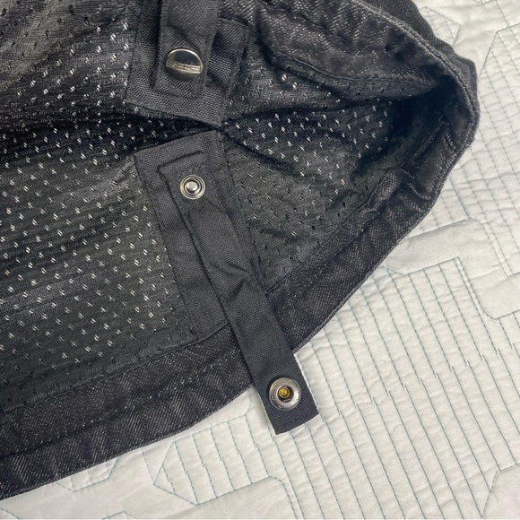 Speed And Strength Men's Motorcycle Denim Jacket Gridlock Black Size M - Picture 3 of 16